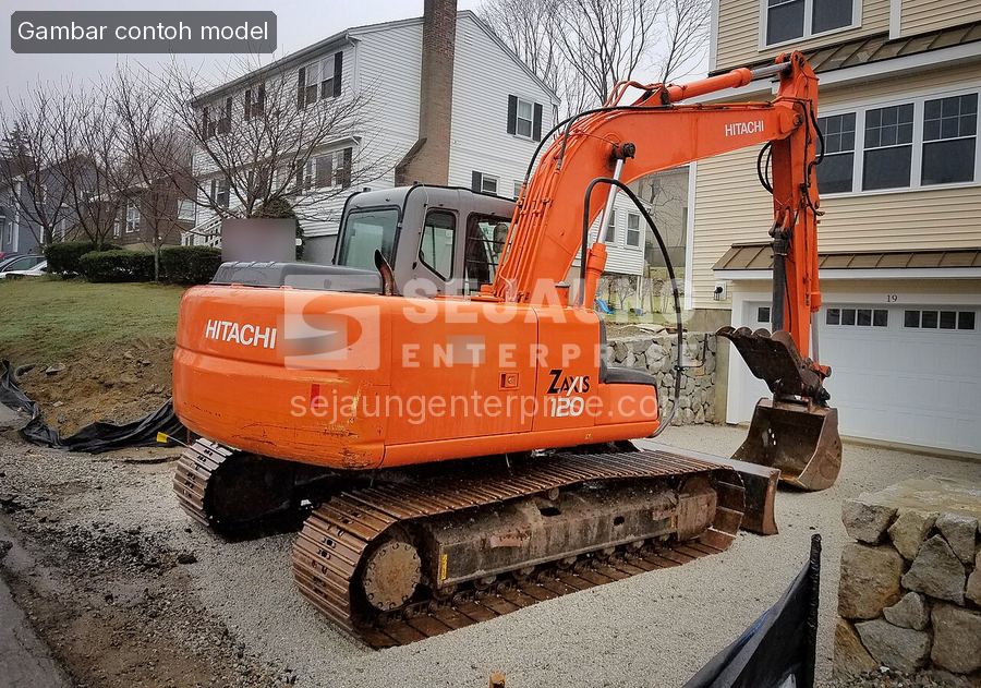 Jengkaut Hitachi Zaxis 120 (gambar contoh model)